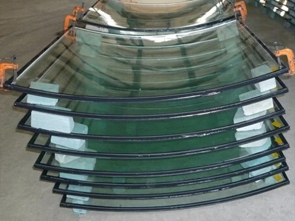弯钢隔热玻璃